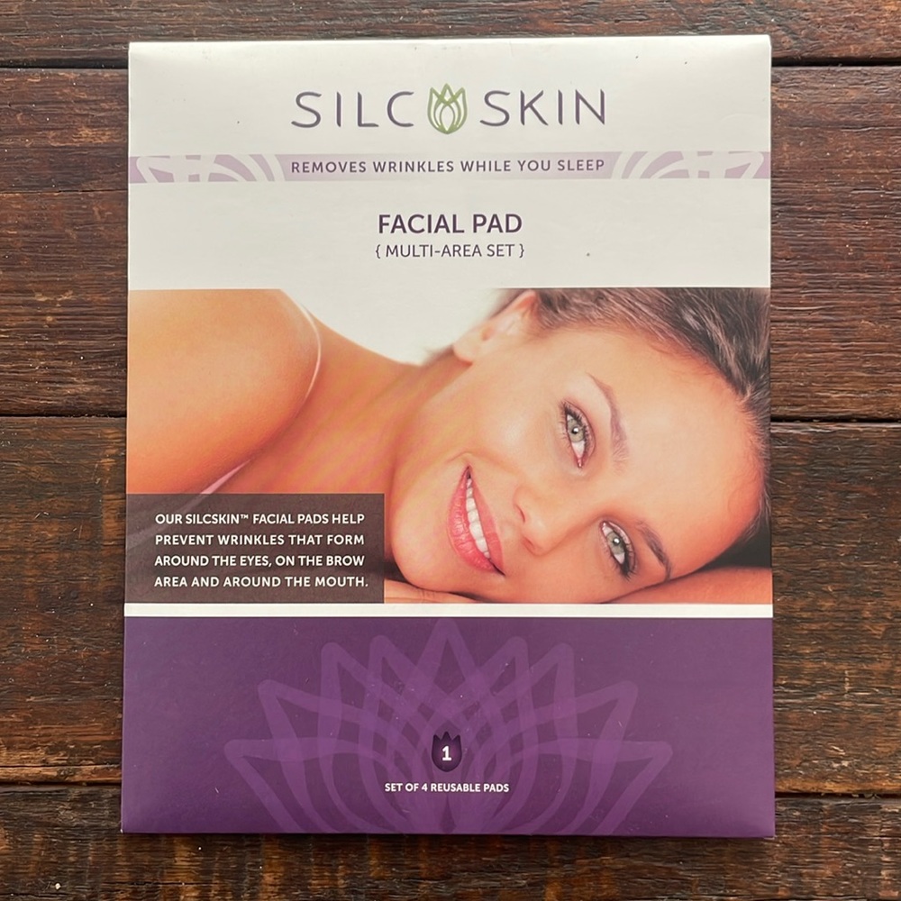 SilcSkin Medical Grade Silicone Multi-area facial pads for wrinkles & collagen